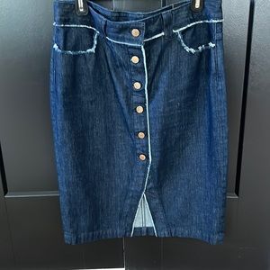 Denim skirt